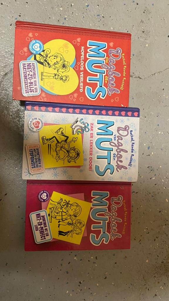Dagboek van een muts - Set van 3 boeken, Ophalen of Verzenden, Gelezen, Fictie