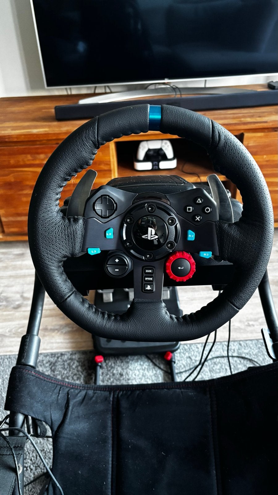 Playseat Challenger + Logitech stuur/pedalen + F1 23, Spelcomputers en Games, Ophalen, Zo goed als nieuw, Racen en Vliegen