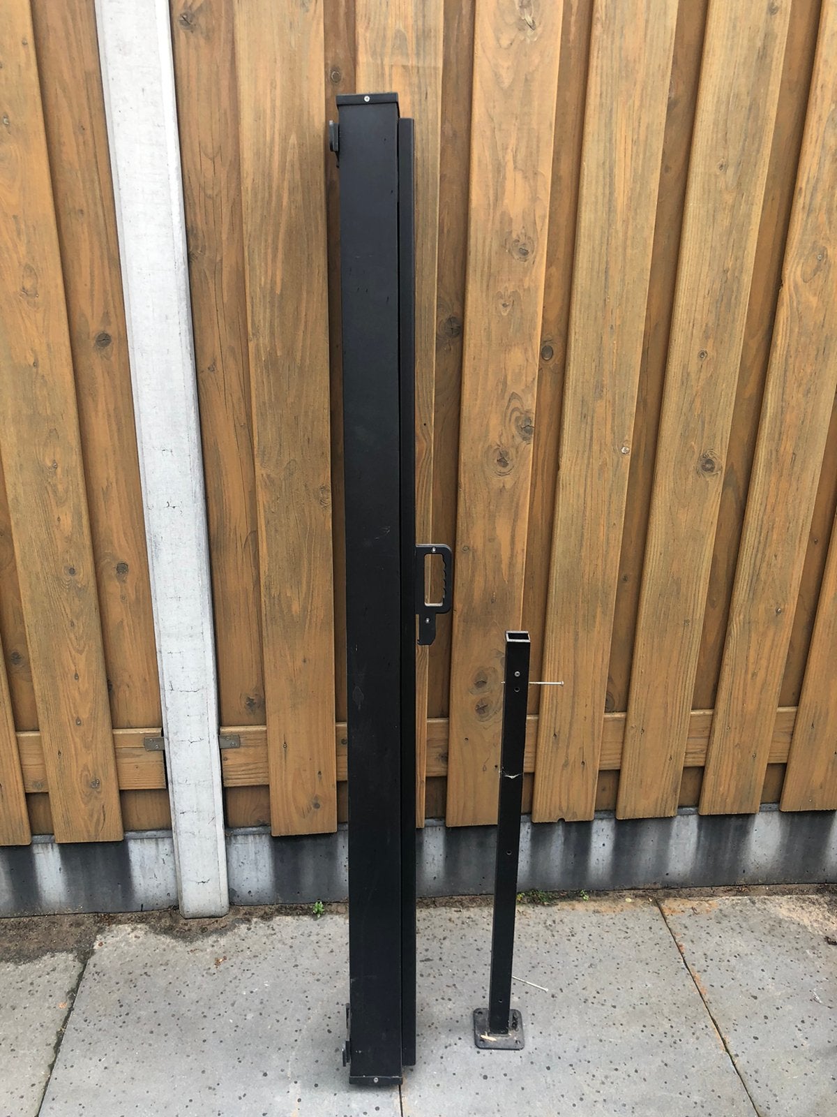 Florabest windscherm 160 cm hoog, ca. 3m uitrekbaar, Tuin en Terras, Gebruikt, Ophalen of Verzenden, 150 tot 300 cm, 250 cm tot 450 cm