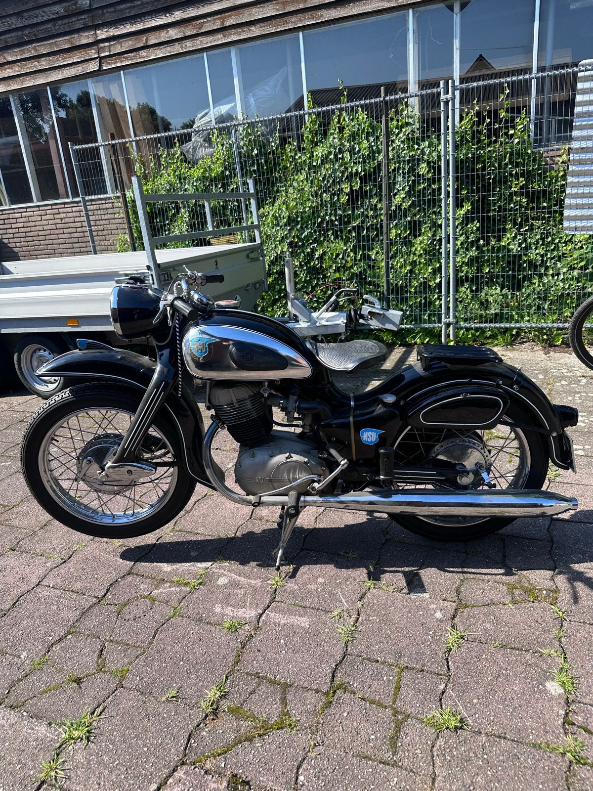 NSU Max Speciaal 250cc - Bouwjaar 1955, Gebruikt, Overig, 11 kW of minder, Handgeschakeld