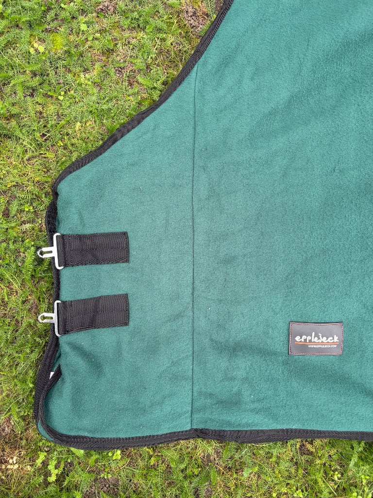 Zweetdeken fleece groen epplejeck maat 195 cm, Zo goed als nieuw, Groen, Epplejeck, Overige maten