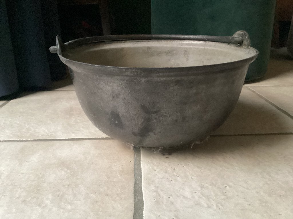 Antieke heksenketel/kookketel, Ophalen
