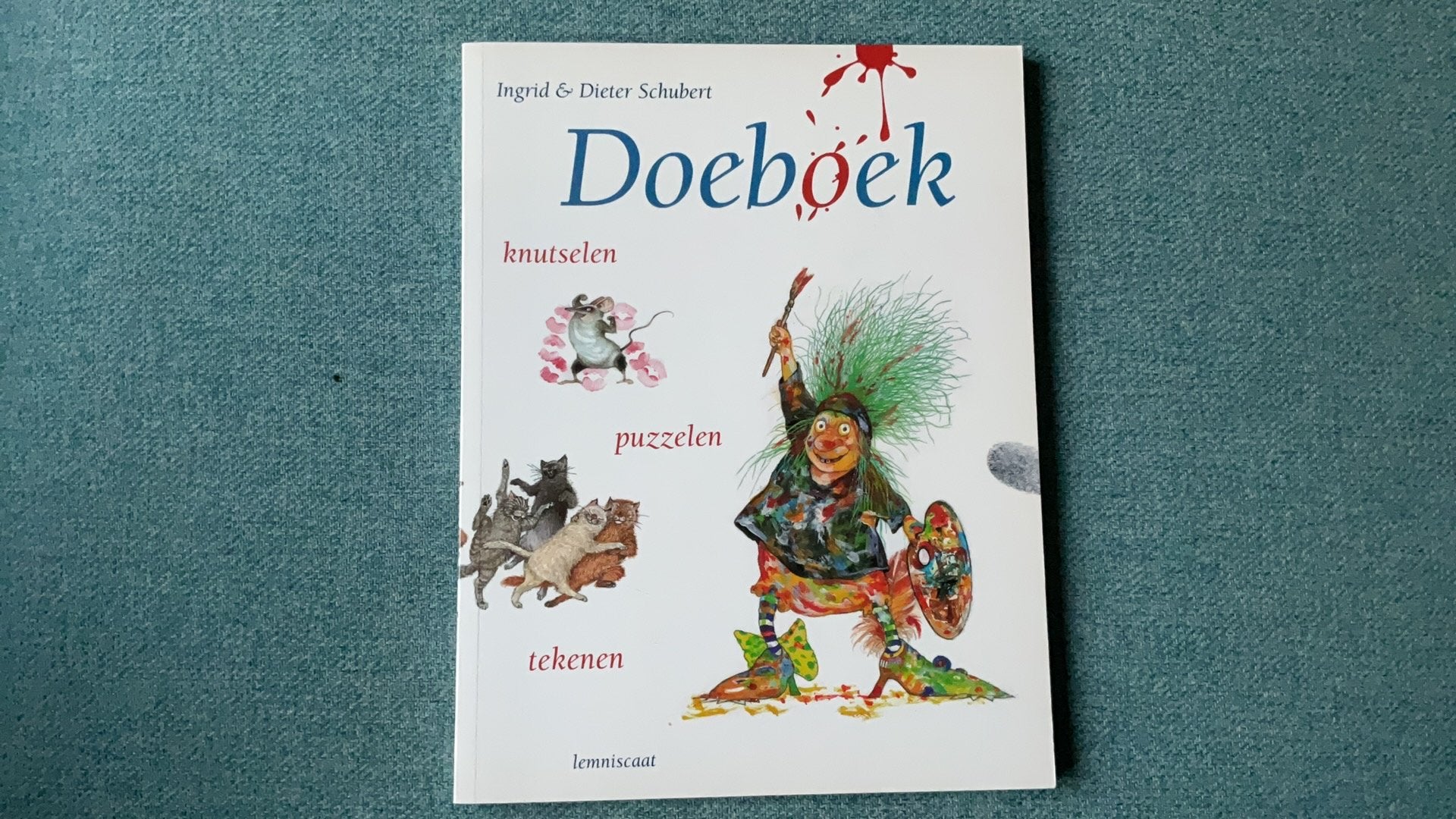 Doeboek Ingrid en DIeter SChubert, Ophalen, Zo goed als nieuw
