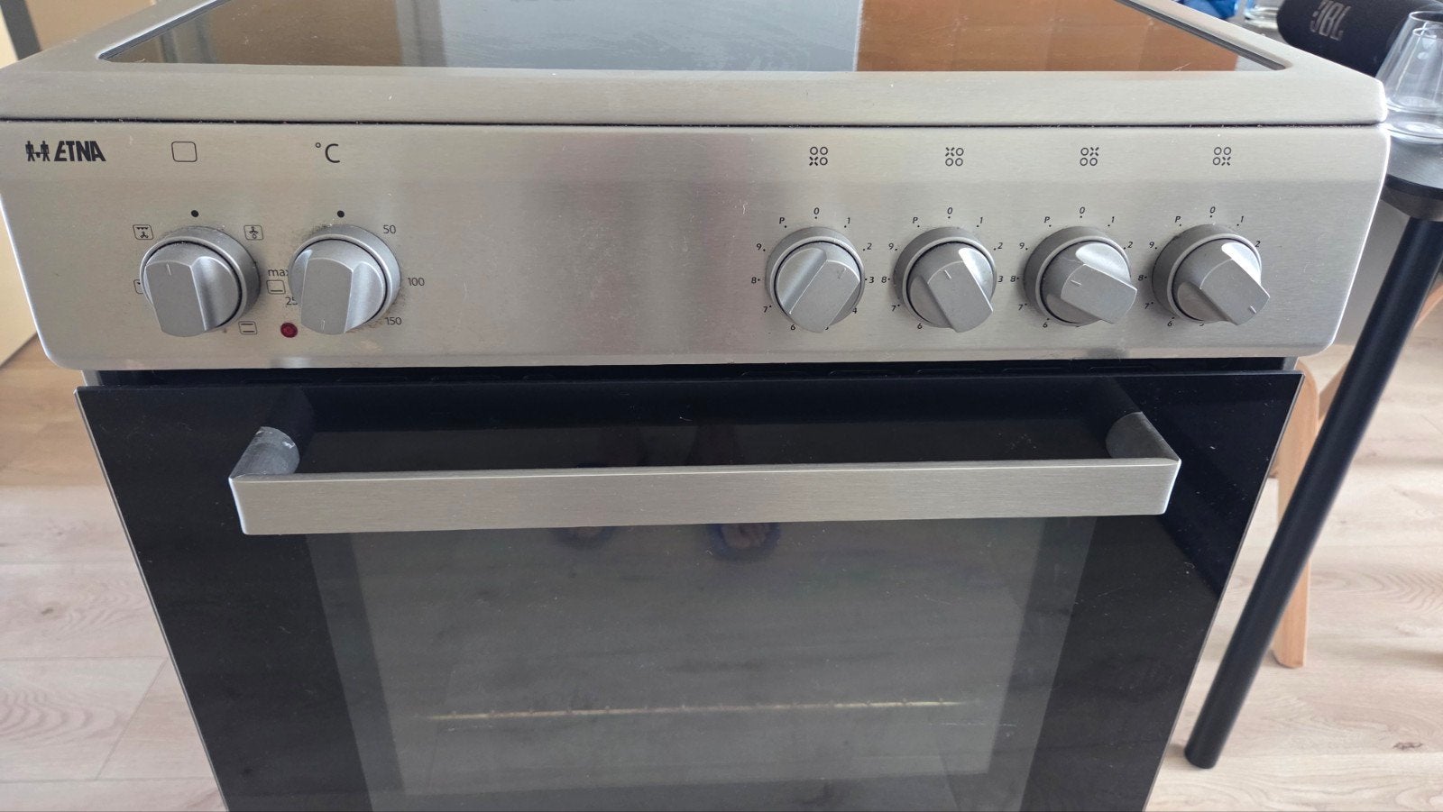 ETNA Fornuis met Inductie Kookplaat en Oven, Gebruikt, 60 cm of meer, Inductie, Vrijstaand