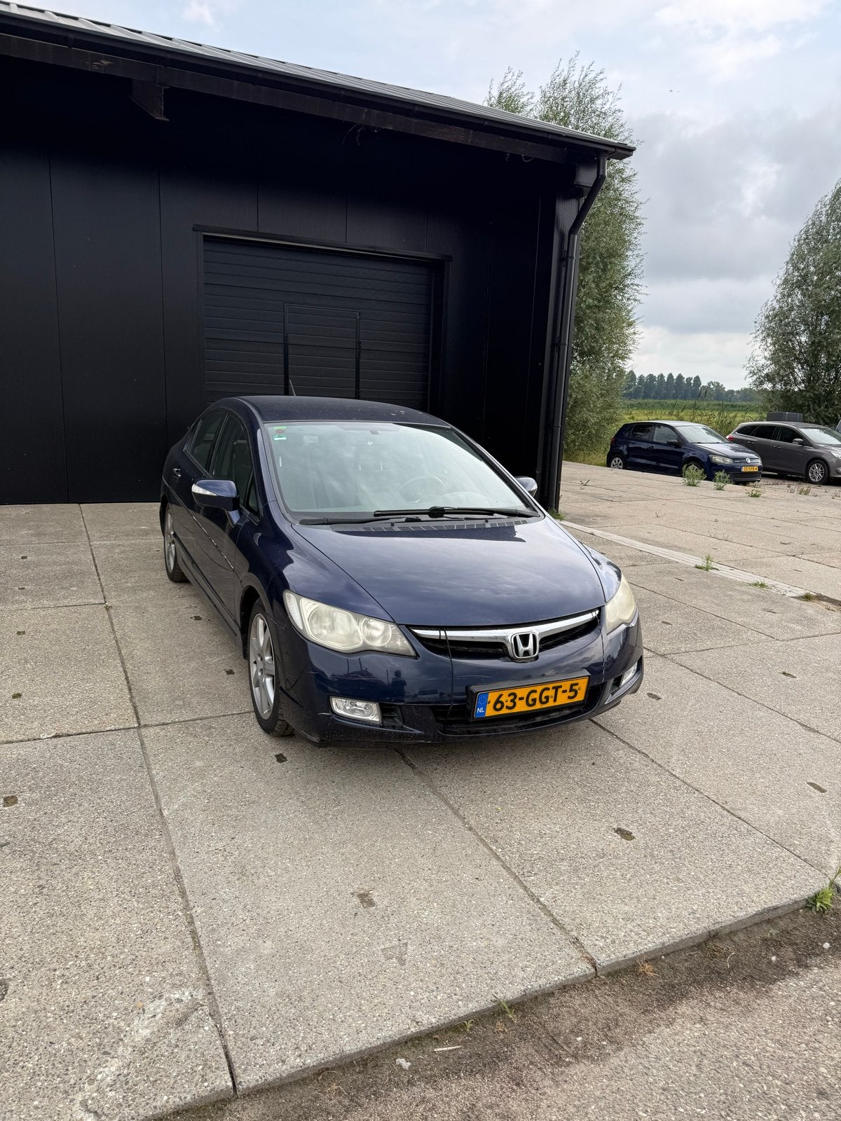 Honda Civic 1.3 Vtec Hybrid 4DR C-tr. 2008 Blauw, Auto's, Honda, Blauw, Origineel Nederlands, Bedrijf, Hybride Elektrisch/Benzine