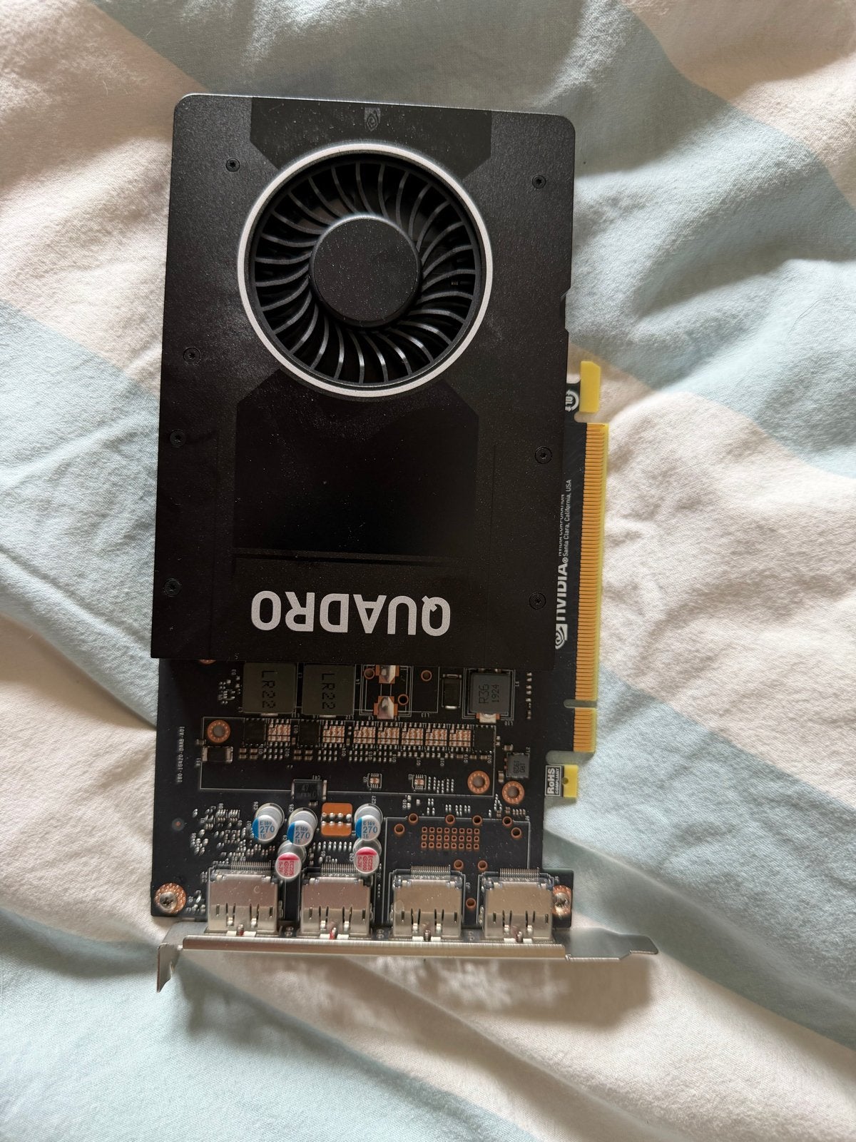 NVIDIA Quadro P2200 Grafische Kaart - Zo goed als nieuw, PCI-Express 3, DisplayPort, Ophalen of Verzenden, Nvidia