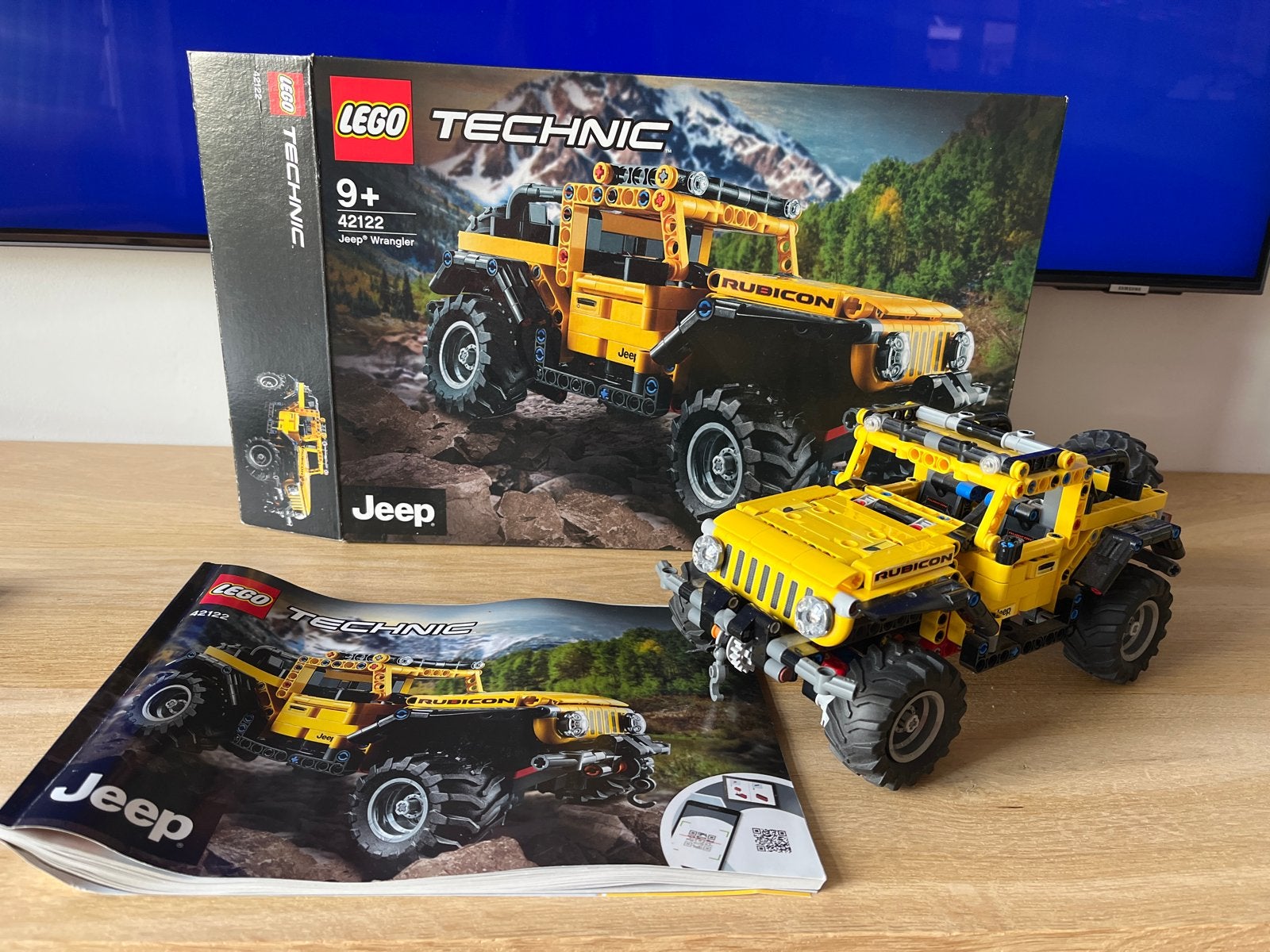 Lego Technic Jeep Wrangler 42122 - Zo goed als nieuw, Lego, Ophalen of Verzenden, Zo goed als nieuw, Complete set