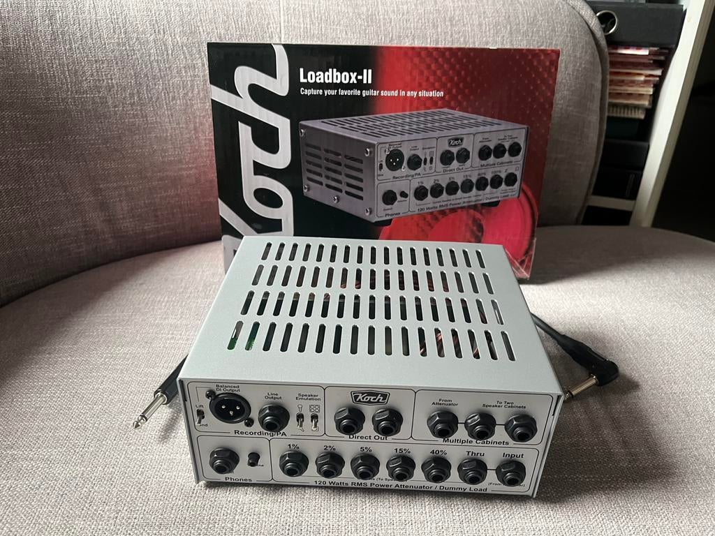 Koch Loadbox-II 8 ohm NIEUW! Attenuator, Ophalen of Verzenden, Nieuw, Minder dan 50 watt
