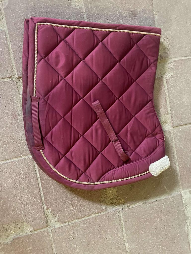 Bordeaux rood dekje, Dieren en Toebehoren, Paarden en Pony's | Dekens en Dekjes, Cob (M), Ophalen of Verzenden, Zo goed als nieuw