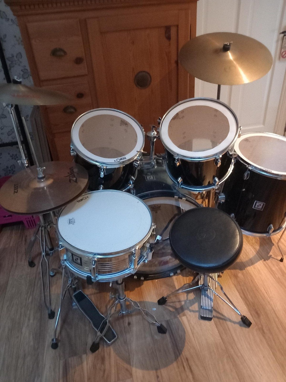 Sonor Drumstel, Muziek en Instrumenten, Ophalen, Gebruikt, Sonor