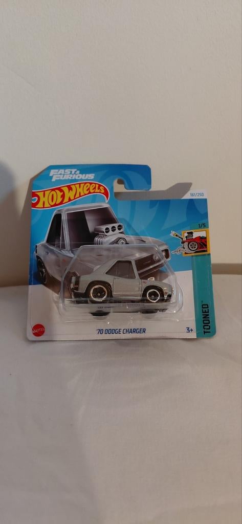 Hot Wheels '70 Dodge Charger Fast & Furious Tooned, Ophalen of Verzenden, Nieuw