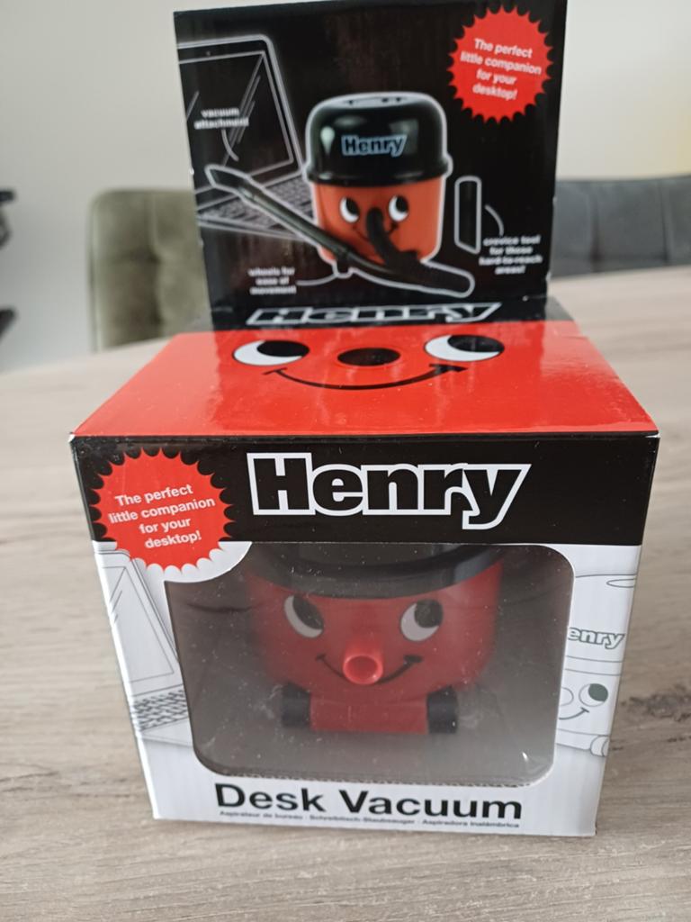 Henry mini desk vacuüm/ bureau stofzuiger/mini stofzuiger, Ophalen of Verzenden, Nieuw