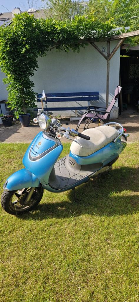 Sym Allo scooter (loopt), Ophalen, Gebruikt, Allo, Benzine