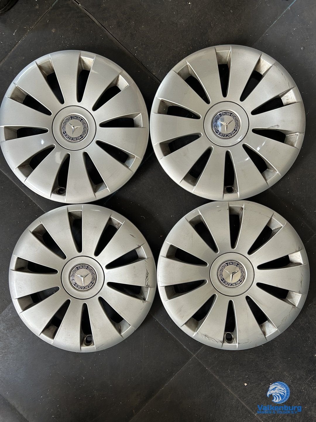 ORIGINELE Mercedes Vito Citan wieldoppen 15 inch, Gebruikt, -, -, Ophalen of Verzenden