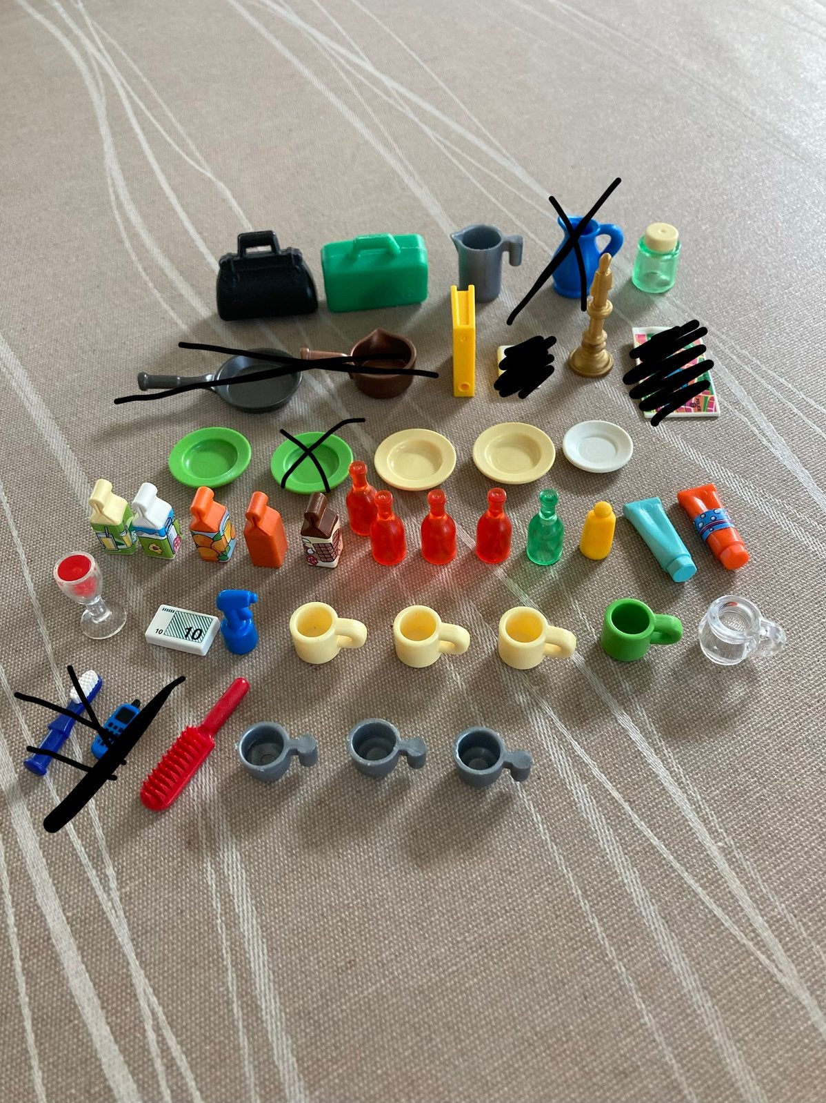 Playmobil huisraad divers., Ophalen of Verzenden, Zo goed als nieuw