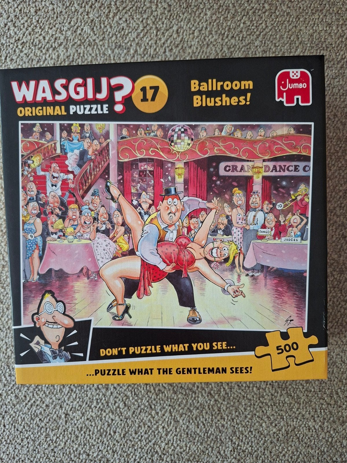 Wasgij puzzel 500 stukjes, Ophalen of Verzenden, 500 t/m 1500 stukjes, Zo goed als nieuw