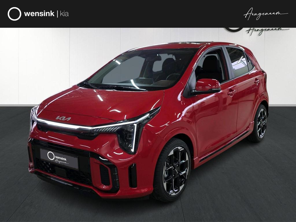 Kia Picanto 1.0 GDi GT-Line AMT | Panoramaschuifdak | Stoelv, Auto's, 4 stoelen, 68 pk, Bedrijf, Nieuw