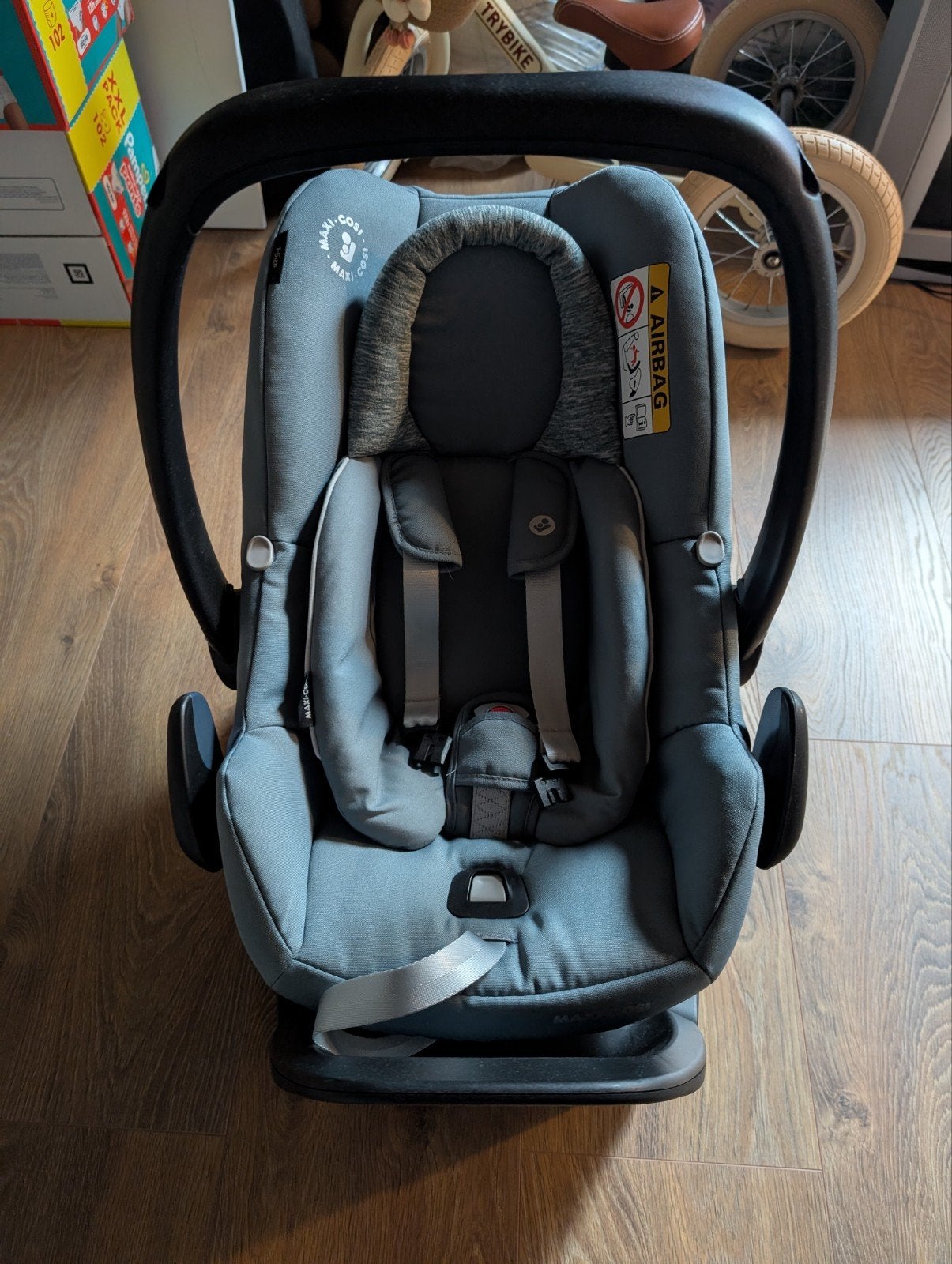 Maxi Cosi i-Size autostoel met Isofix base., Ophalen, Gebruikt, Isofix, 0 t/m 13 kg
