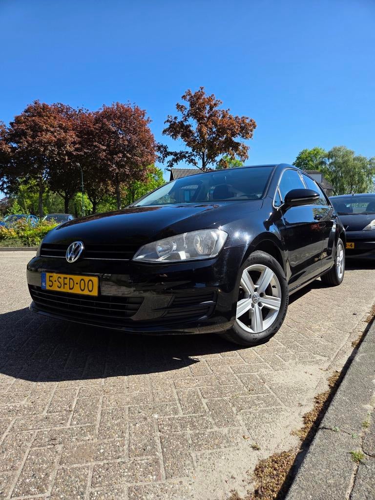 Volkswagen Golf 1.2 TSI 63KW 5D 2013 Zwart 7, Auto's, Volkswagen, Voorwielaandrijving, 4 cilinders, 610 kg, Origineel Nederlands