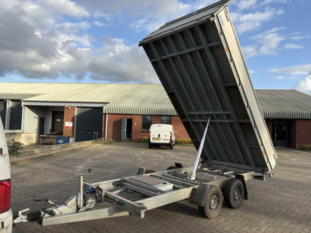 Hapert elektrische kipper 405x200 cm 3500kg Parabool vering, Gebruikt