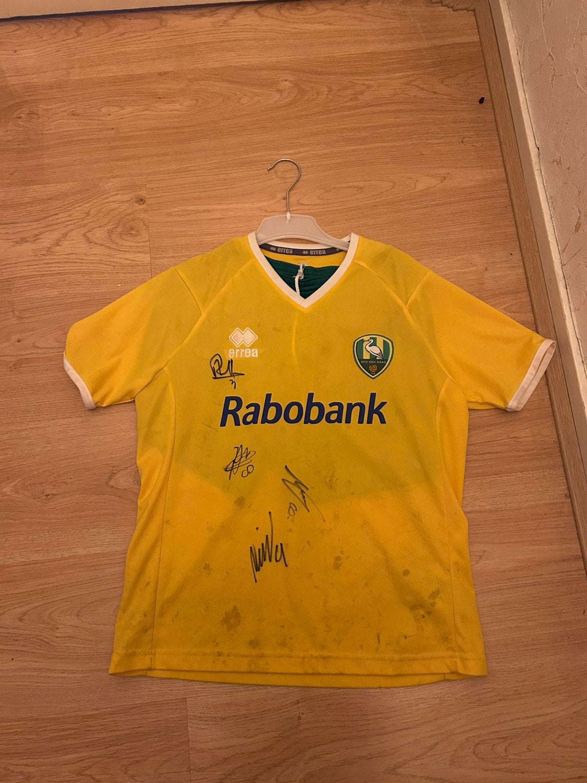 Gesigneerd ado shirt, Verzenden, Maat 46 (S) of kleiner, Voetbal