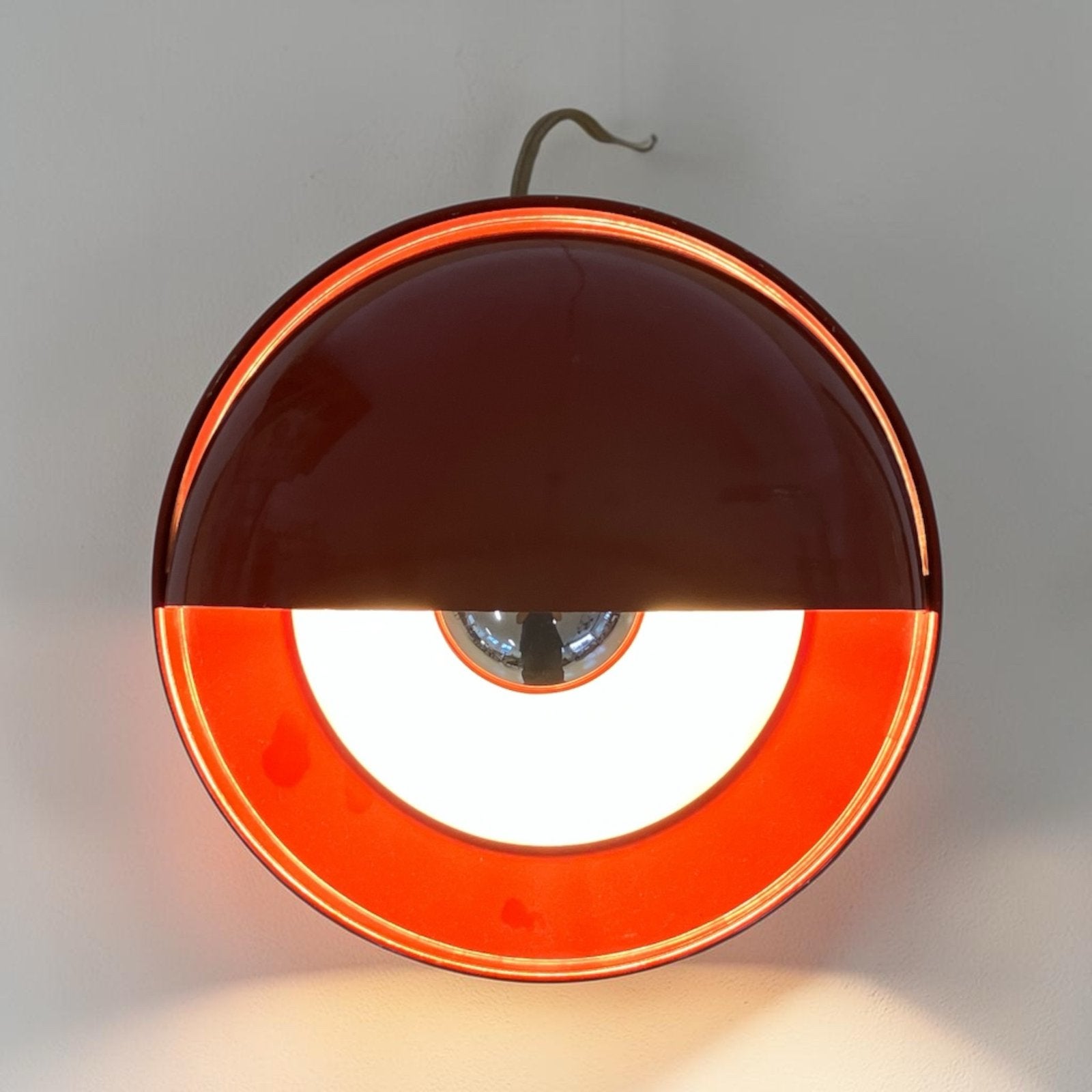 Vintage Dijkstra Eclips wandlamp jaren 60-70, Ophalen of Verzenden