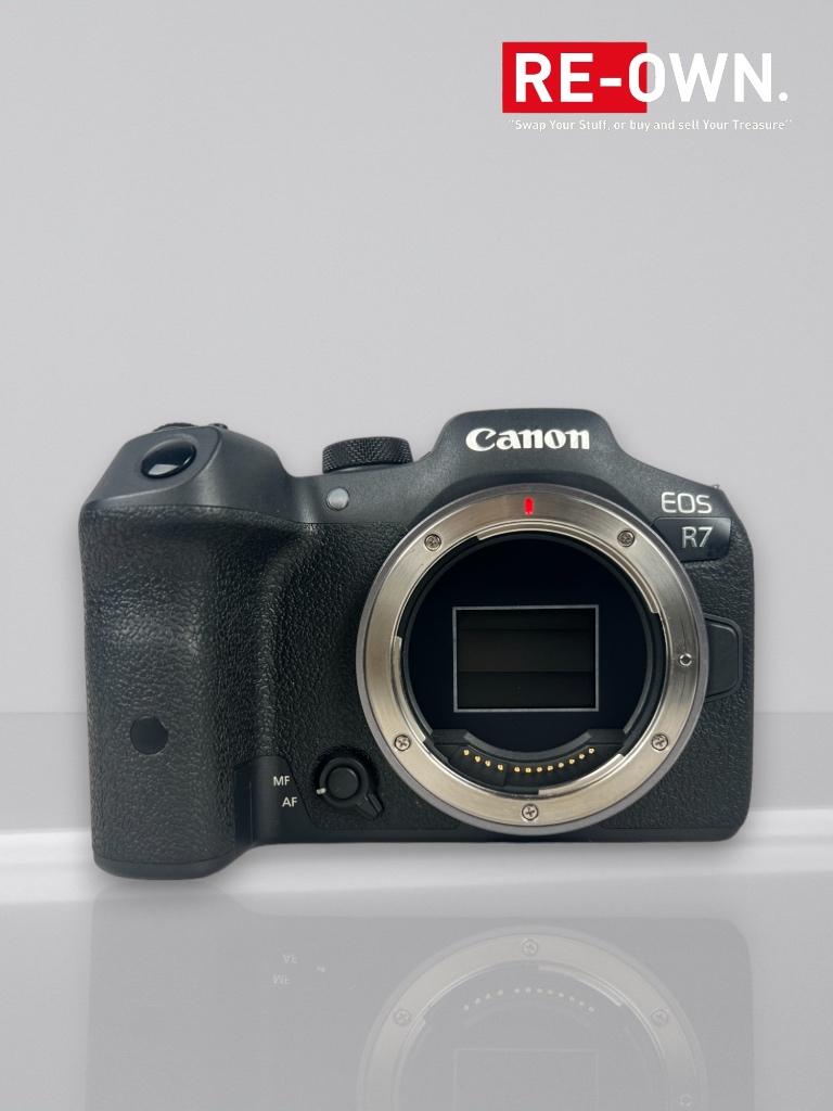 Canon Eos R7 FULL SET (topstaat+doos+garantie), Canon, 32 Megapixel, Compact, Ophalen of Verzenden