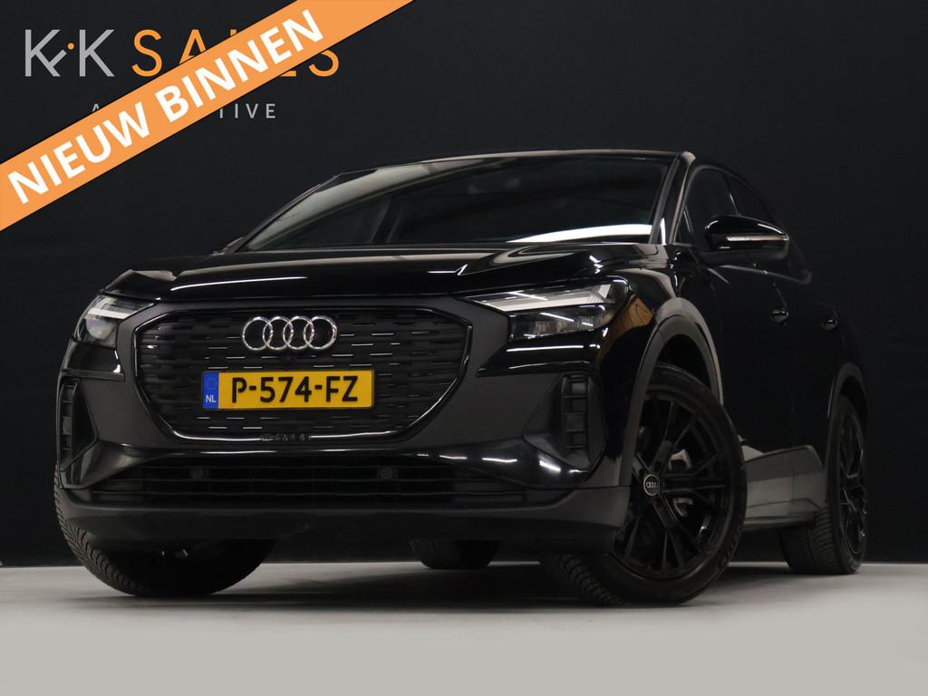 Audi Q4 Sportback e-tron 40 Sport Edition 77 kWh [APPLE CARP, Automaat, Gebruikt, 2020 kg, Zwart