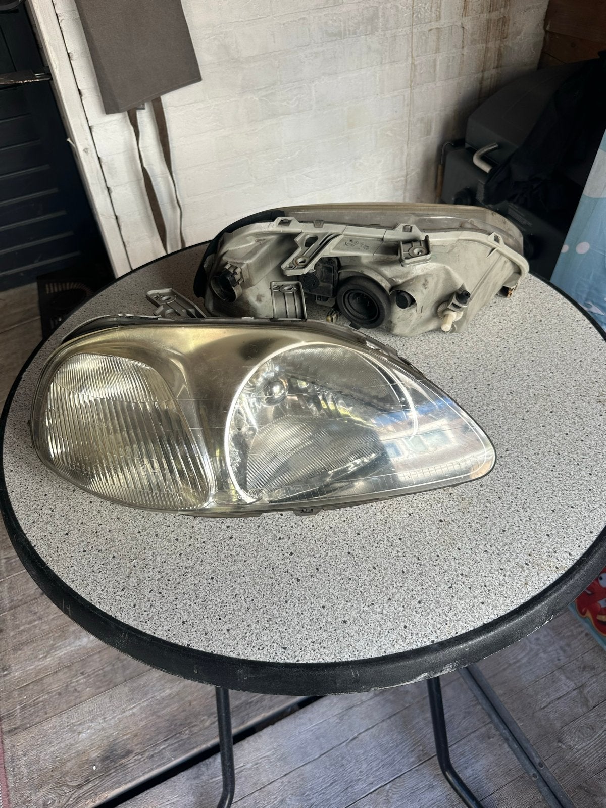 Honda Civic EJ9 Koplampen - Aandacht Nodig, Auto-onderdelen, Verlichting, Ophalen of Verzenden, Gebruikt, Honda