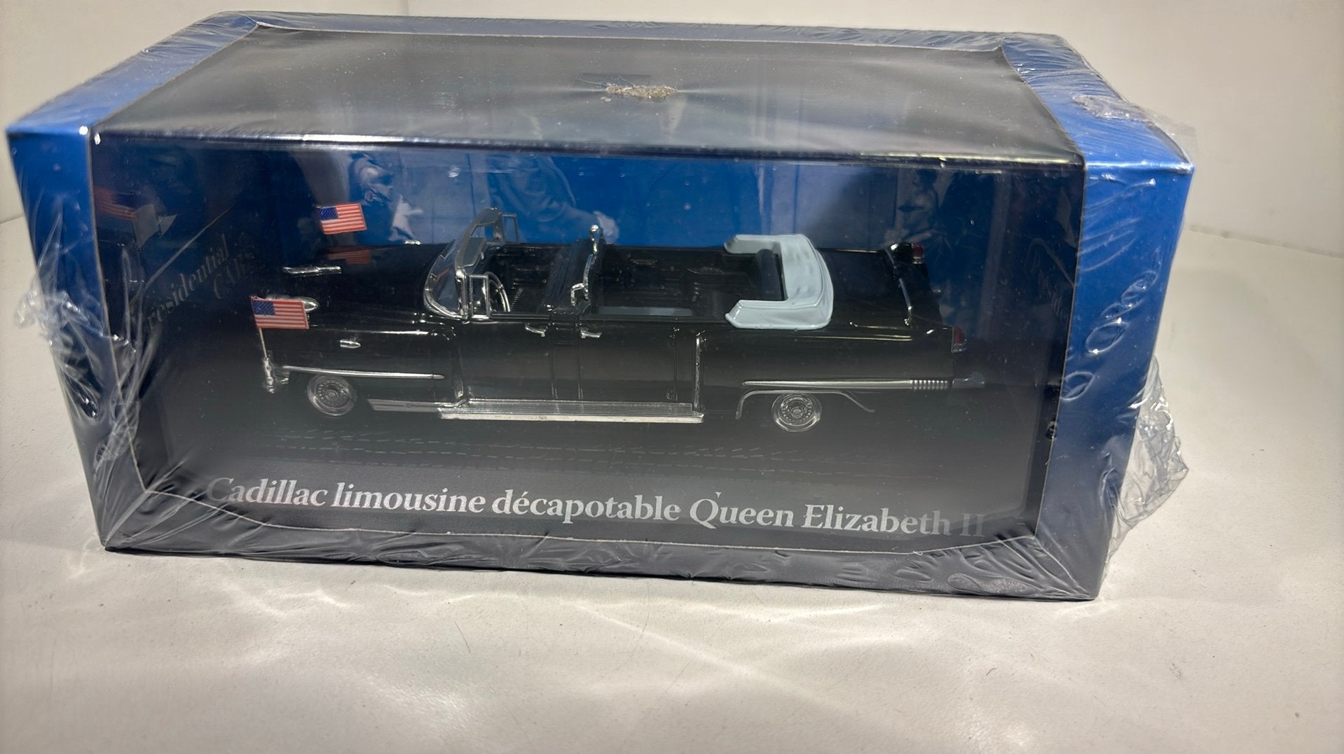 Cadillac limousine queen Elizabeth 2 atlas 1.43, Overige merken, Auto, Ophalen of Verzenden, A