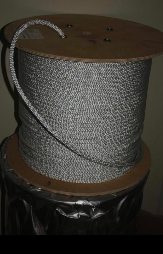 Nieuw Abseil Touw 11mm Wit - 1,5 euro per meter, Sport en Fitness, Ophalen of Verzenden, Nieuw, Klimsport-accessoire