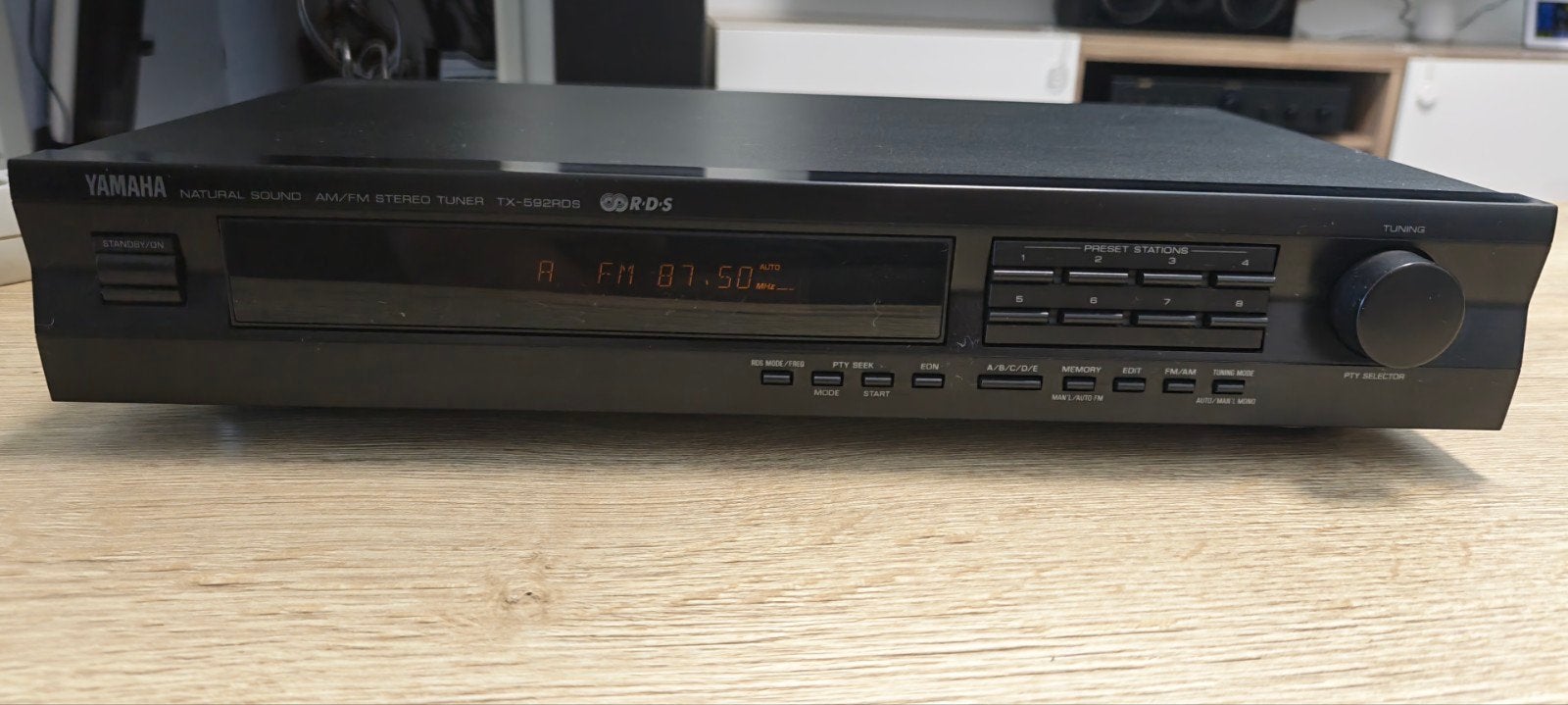 Yamaha FM-tuner TX 592RDS, Ophalen of Verzenden, Gebruikt