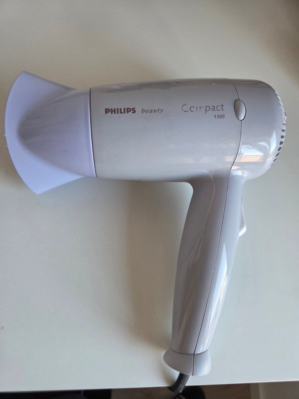 philips beauty compact 1300, Witgoed en Apparatuur, Ophalen of Verzenden, Gebruikt, Haarverzorging