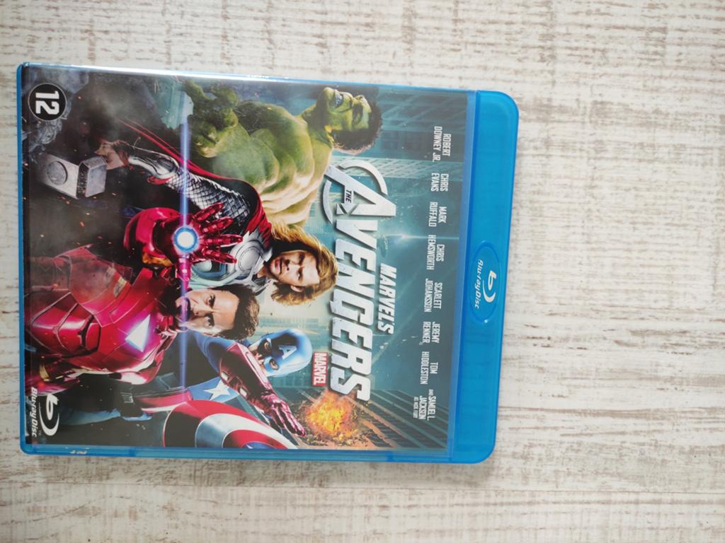 Marvel's The Avengers Blu-ray Disc, Ophalen of Verzenden, Zo goed als nieuw, Actie