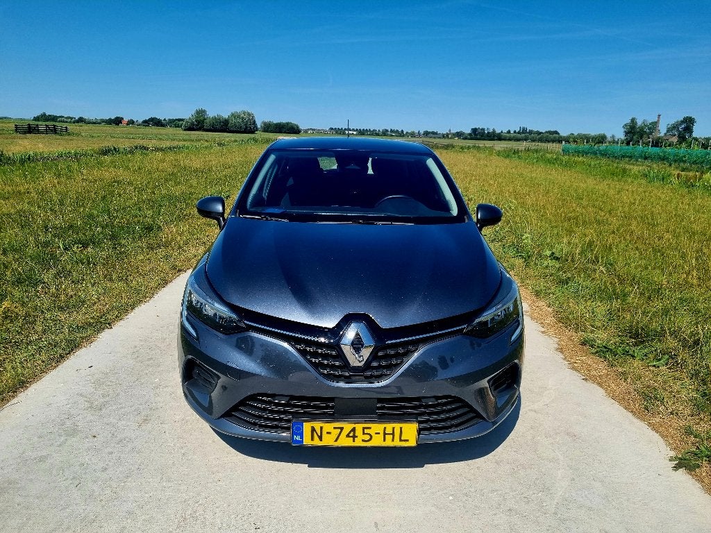 Renault Clio 1.0 TCe 90pk GPF 2021 Grijs/metellic, Auto's, Stof, 49 €/maand, Origineel Nederlands, 1200 kg