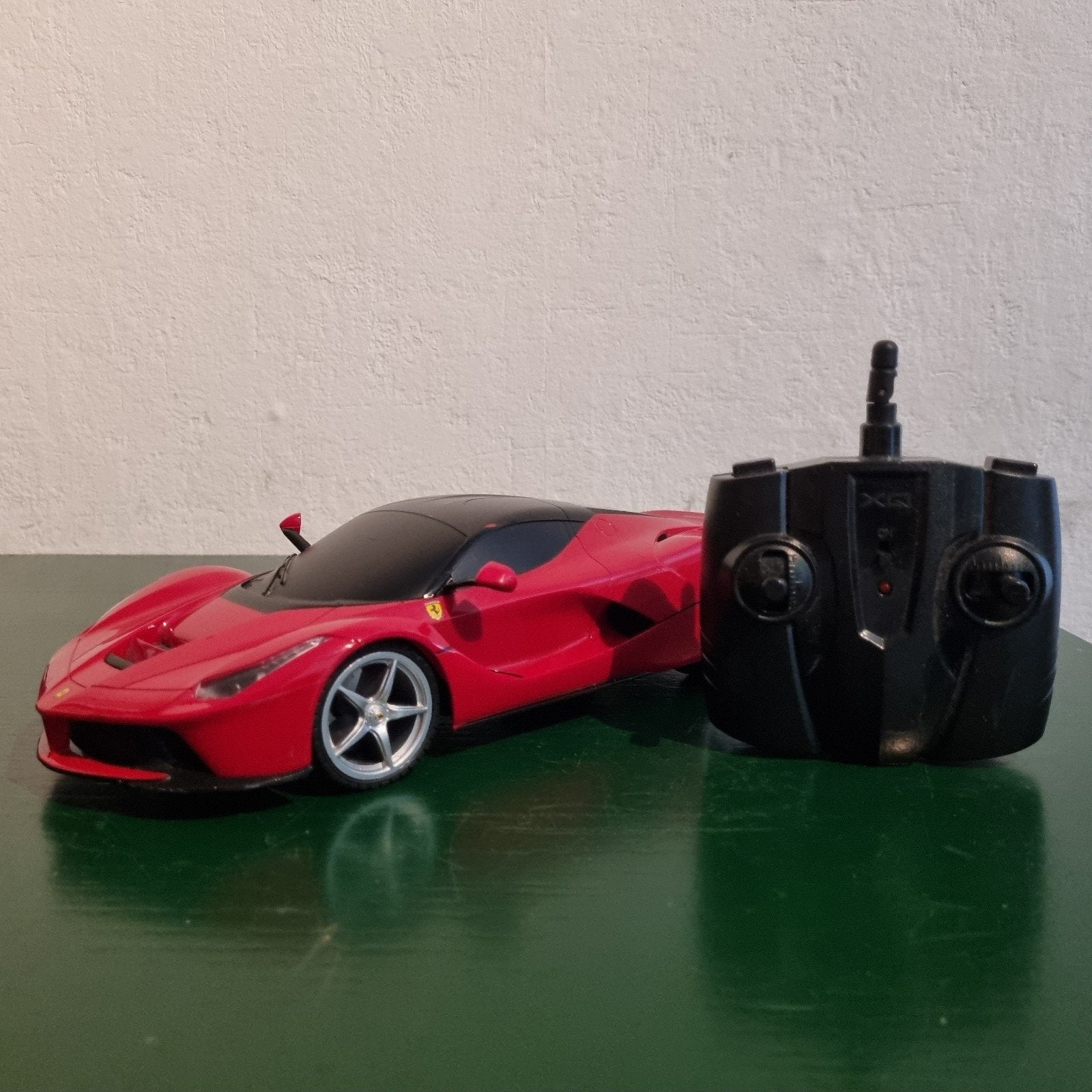 Ferrari RC auto 1:18 met afstandsbediening, Elektro, Ophalen of Verzenden, Zo goed als nieuw, Auto onroad