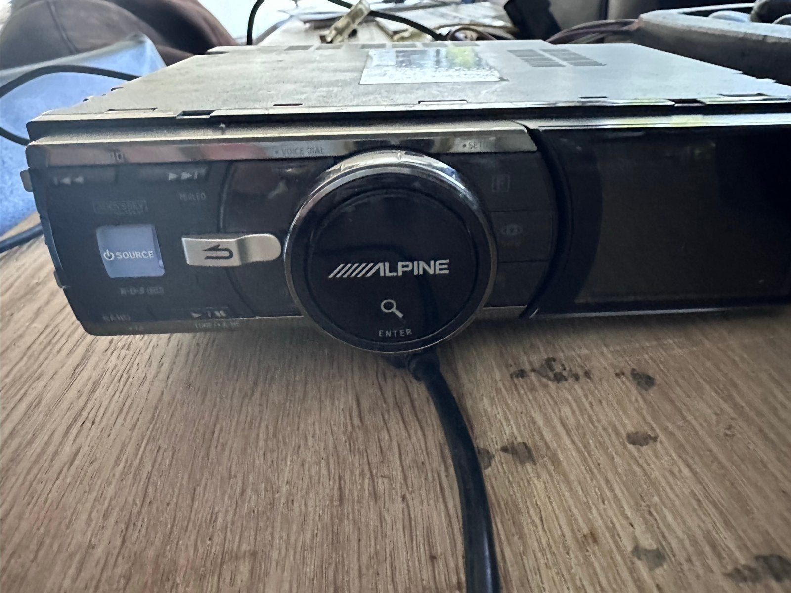 Alpine iDA-X100 autoradio met speakers, Ophalen of Verzenden, Gebruikt