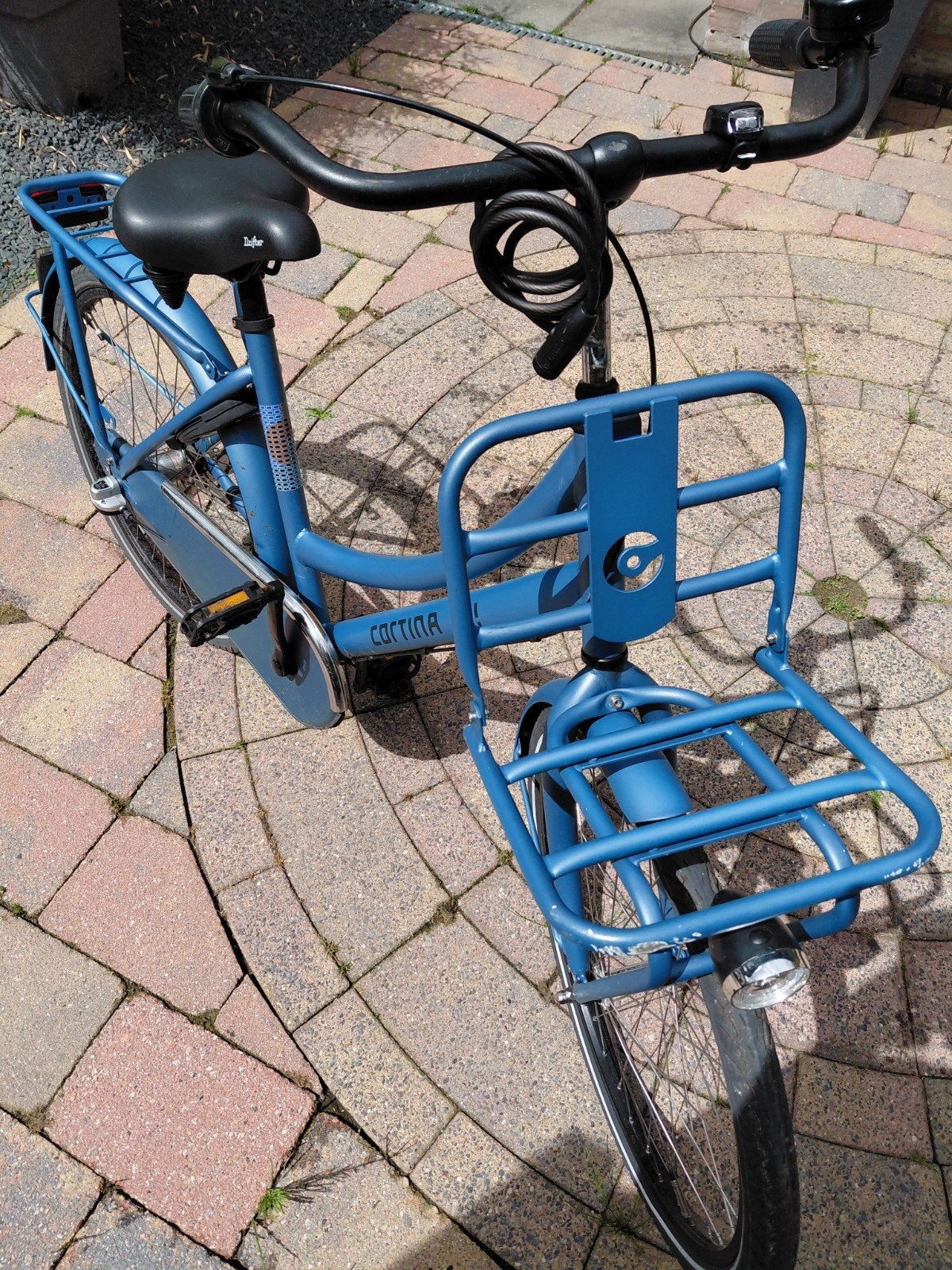 Cortina U4 Transportfiets Dames - Zo goed als nieuw, Fietsen en Brommers, Fietsen | Meisjes, Terugtraprem, 24 inch, Versnellingen