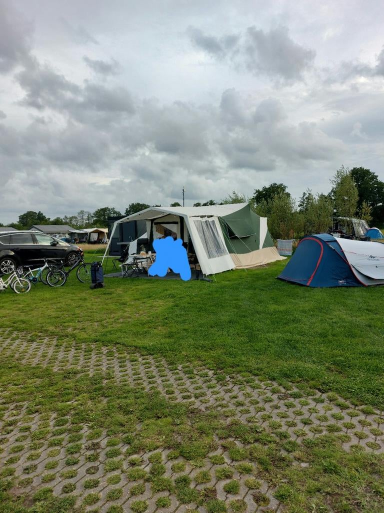 Vouwwagen Odyssee GL met luifel en fietsendrager, Ophalen, Gebruikt, Meer dan 6