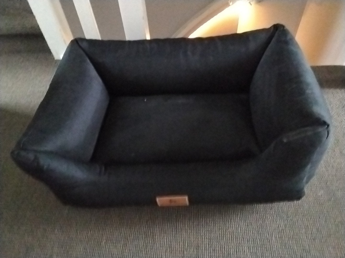 zwarte knuffelwuff hondenmand, Ophalen, Zo goed als nieuw, Overige maten, Minder dan 150 cm