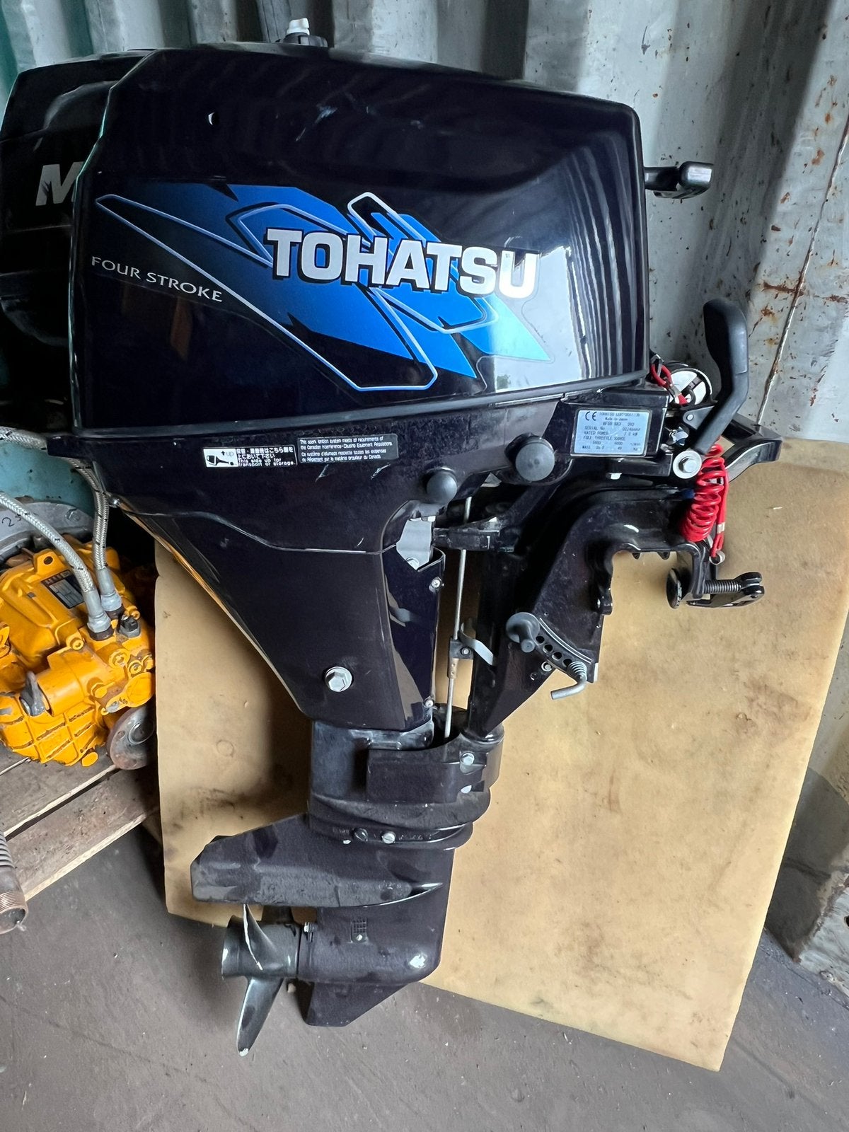 TOHATSU 9.8 pk 4 takt buitenboordmotor te koop, Watersport en Boten, Ophalen, 5 tot 10 pk, Viertaktmotor, Zo goed als nieuw