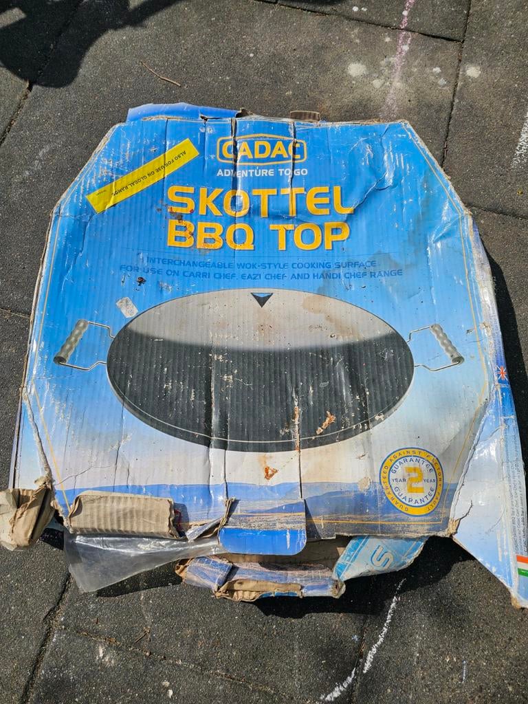 Cadac Skottel BBQ Top - Zo goed als nieuw, Ophalen of Verzenden, Zo goed als nieuw, Cadac