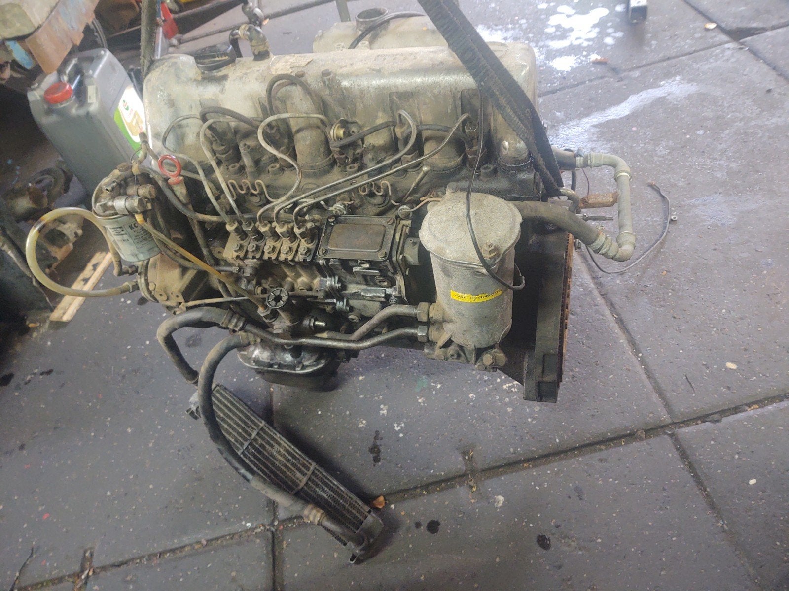 Mercedes OM 617 motor voor revisie, Ophalen, Gebruikt, Mercedes-Benz