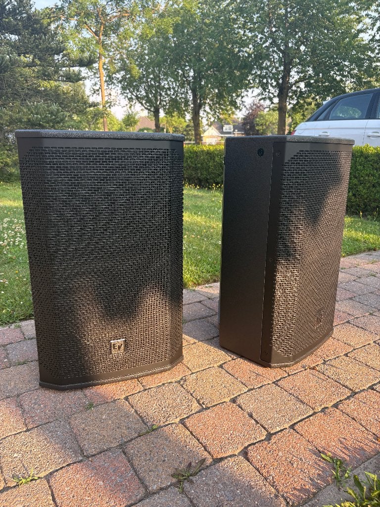 Electro Voice EKX12p actieve speakers, Speakerset, Zo goed als nieuw, Ophalen, 150 watt of meer