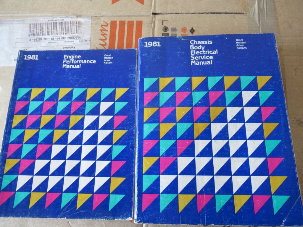 werkplaatsboeken Chrysler: Omni, Horizon, Aries, Reliant., Ophalen of Verzenden