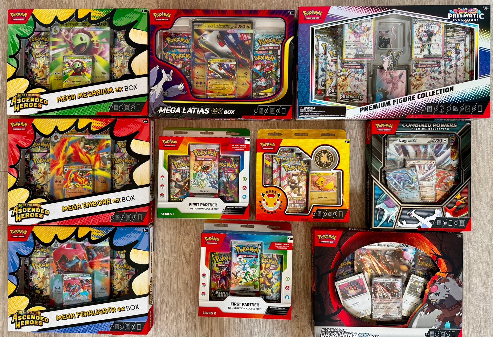 Pokémon Sealed Collection Boxes - English, Ophalen of Verzenden, Nieuw, Boosterbox, Foil