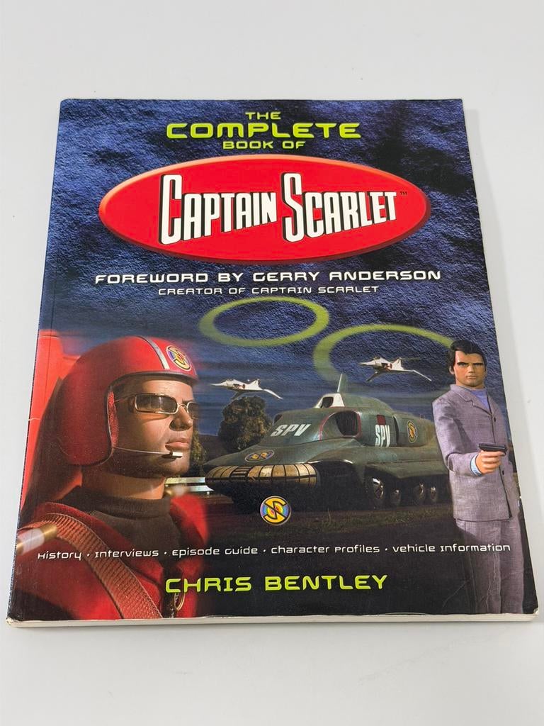 The Complete Book of Captain Scarlet Engels boek - zeldzaam, Overige typen, Ophalen of Verzenden, Zo goed als nieuw, H