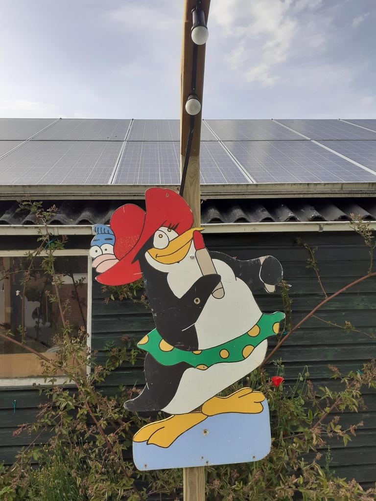 Pinguïn feestpalen straatversiering te huur, Ophalen, Zo goed als nieuw, Overige