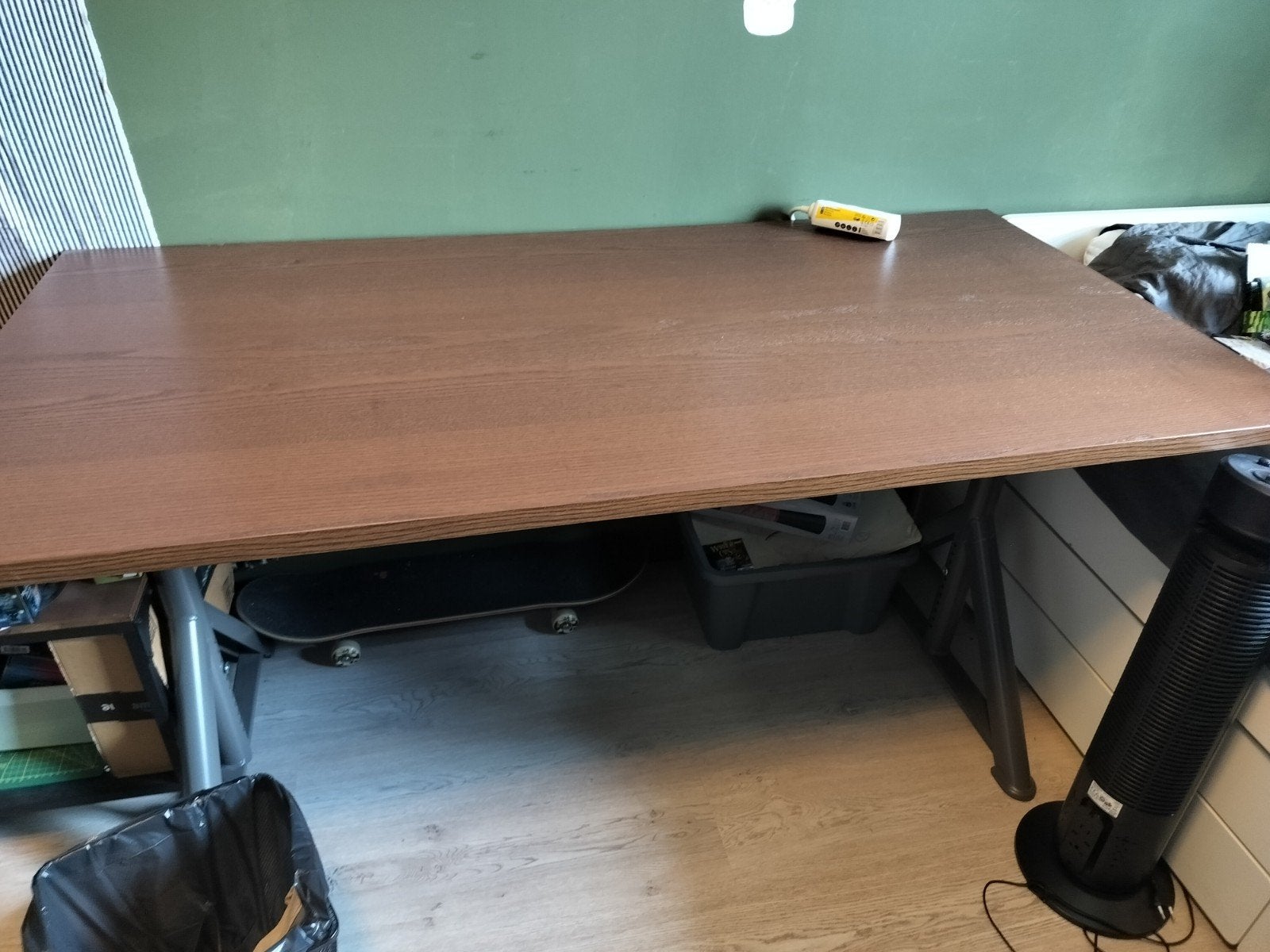 Idasen bureau (160X80), Ophalen, 160 cm, Gebruikt, Scandinavisch