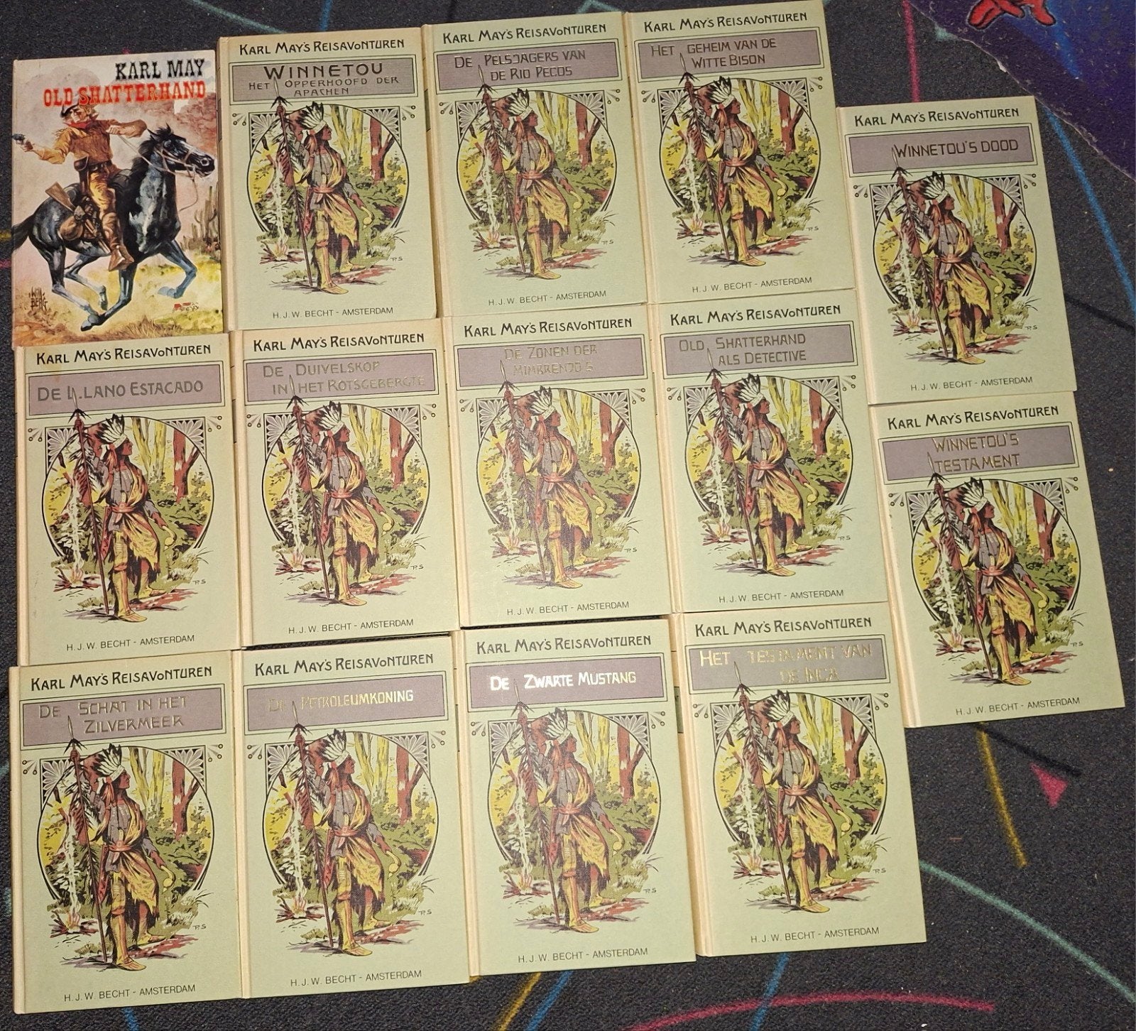 Karl May Reisavonturen - Complete set van 13 boeken, Ophalen of Verzenden, Gelezen